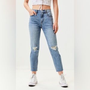 Pacsun Jukebox Blue Vintage Icon Mom Jeans size 26